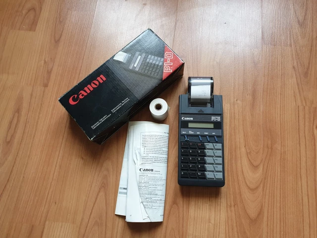 Calculatrice Canon Coupe Du Monde 98 France - CC-5B WC - Officielle - Pile - Neuf