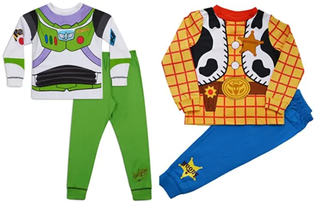 Buzz Lightyear Pyjamas Novelty Fancy Dress PJs Ages 18 months to 6 Years Old