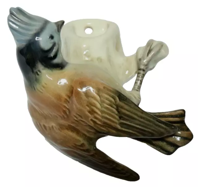 Alte Cortendorf Wandvase Keramikfigur Vogel Vogelfigur Figur Vase Keramik Vögel