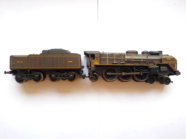 Locomotive Vapeur Jouef Pacific 3.1265 Nord Fives - Réf 8252 - Fonctionnelle