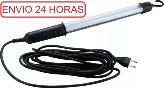 LAMPARA DE TRABAJO COLGANTE LUZ LED 5 METROS 6 W 600 Lm ENVIO 24 HORAS