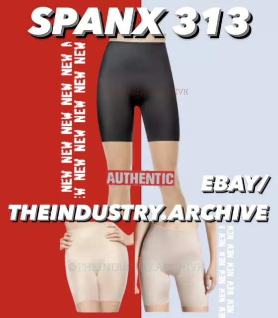 NWT SPANX WOMEN'S Slimplicity Mid-Thigh Shaper Shorts 313 MULTI