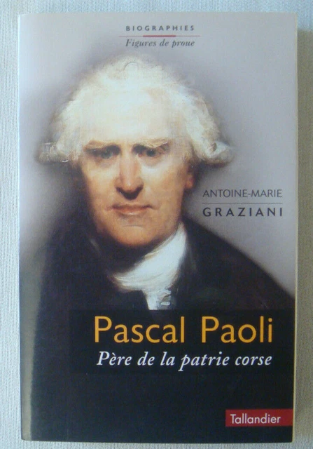 Livre Ancien Sur Pasquale Paoli Et La Corse - Édition Originale De 1784 - Reliure Cuir