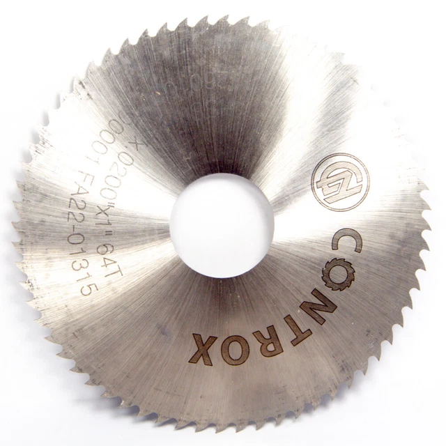 Controx 12601010500001 Coarse Cobalt Saw 4" x 0.0200" x 1" Arbor 64T