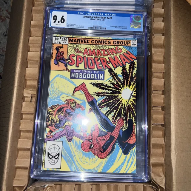 Amazing Spider-Man #239 - Cgc 9.6 - Wp - Nm+ 2Nd Hobgoblin