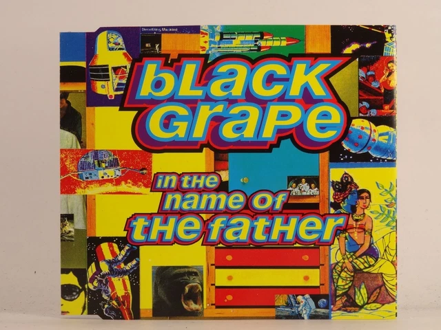 BLACK GRAPE IN THE NAME OF THE FATHER (J23) 3 Track CD Single