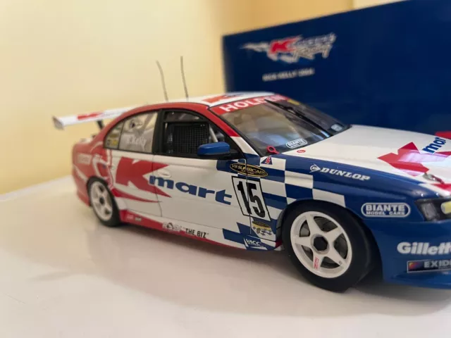 v8 supercars 1:18 rick kelly vy holden commodore kmart racing 2004 285/1200