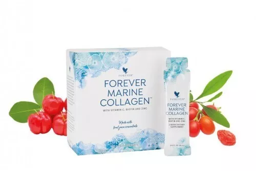Forever Collagène Marin - Complexe Anti-Âge Complet - Marine Collagen 30 x 15 ml