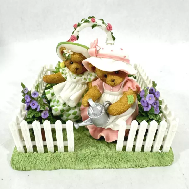 2009 Priscilla Hillman Cherished Teddies Shea And Lexy Friendships And Gardens