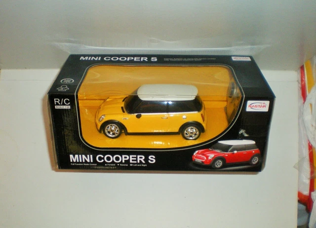 RASTAR RADIO CONTRO1 1/24 MINI COOPER S Yellow - BNIB £19.99 - PicClick UK