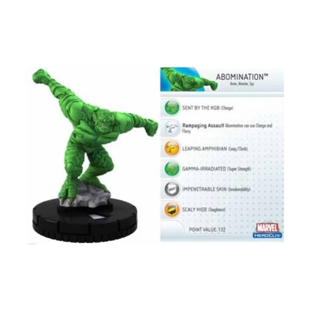 Marvel Heroclix Incredible Hulk Abomination #013 NM