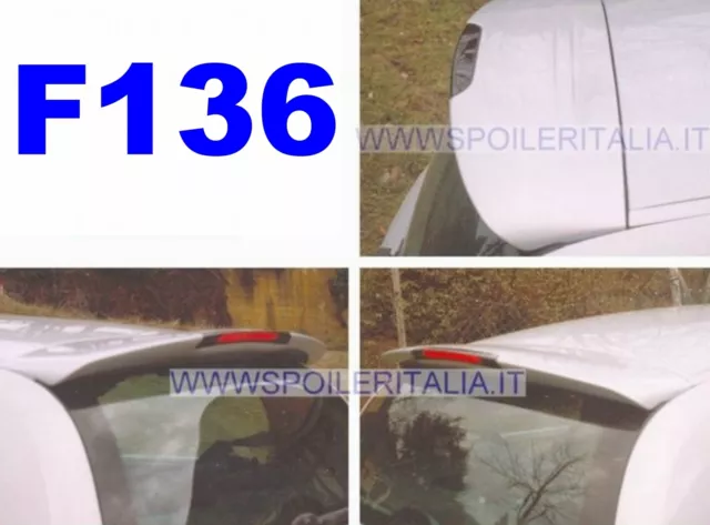 Spoiler Alettone Poster Renault Clio 2 V6 3000 Look Grezzo  F136G-Tr136-1