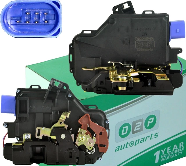 REAR RIGHT DOOR Lock Actuator Mechanism For Vw Golf Mk5 Jetta Mk3
