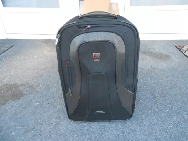 Tumi 'T-Tech' Expandable 24" Upright Suitcase Black Rolling Wheeled  READ
