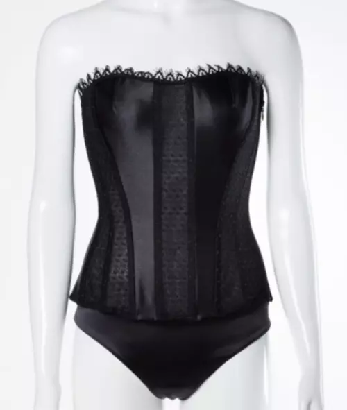 NWT La Perla Signature Bustiers Corset US-34 / IT-2 Color Black