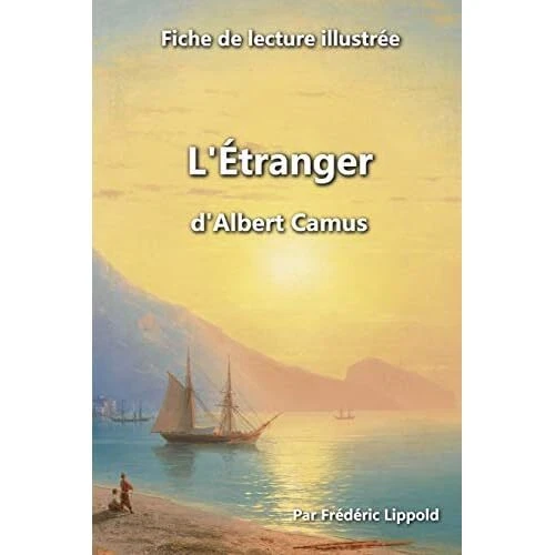 FICHE DE LECTURE illustree L'Etranger, d'Albert Camus Paperback NEW