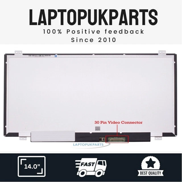 New Dell P/N 06J1Y3 14" LED LCD Screen FHD Display Compatible NV140FHM-N43