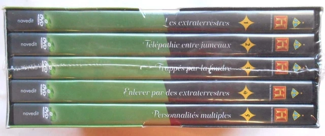 Coffret 5 DVD "INEXPLIQUÉ Le Monde De L'Étrange"  NEUF SOUS BLISTERUMD (Zone 2) 6