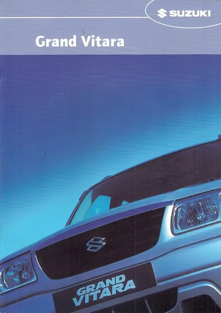 Suzuki Grand Vitara 2003-05 UK Market Sales Brochure 3-dr 5-dr XL-7