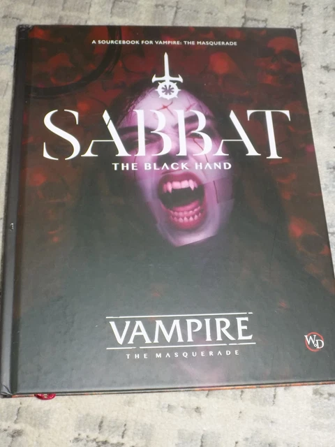 Vampire: The Masquerade RPG Sabbat: The Black Hand Source Book (Merchandise)