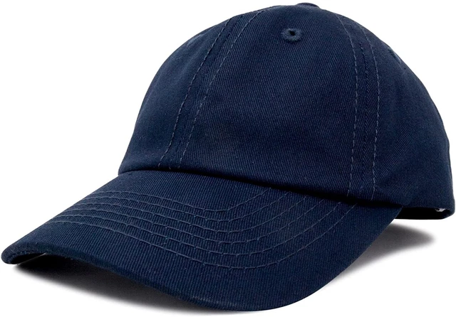 DALIX Infant Baseball Hat Baby Cap Tiny Extra Small Girl Navy Blue s0ub XX-Small