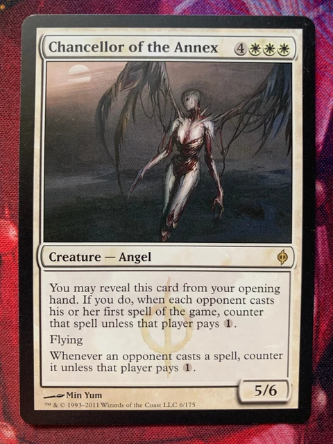 Chancellor of the Annex 1x FOIL NPH MTG New Phyrexia Rare MINT white
