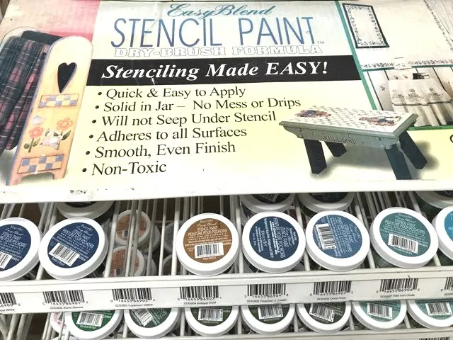 Stencil Paint Easy Blend (Dry-Brush) Acrylic