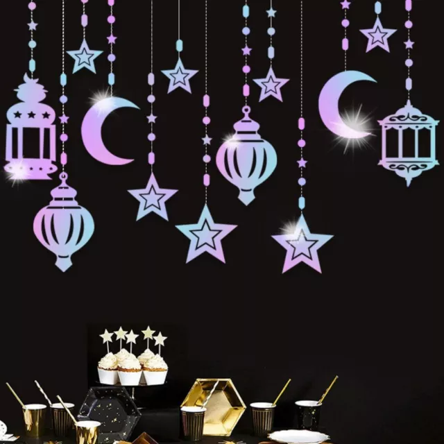 Paper Eid al-Fitr Party Event Supplies Islam Muslim Home Decor Ramadan