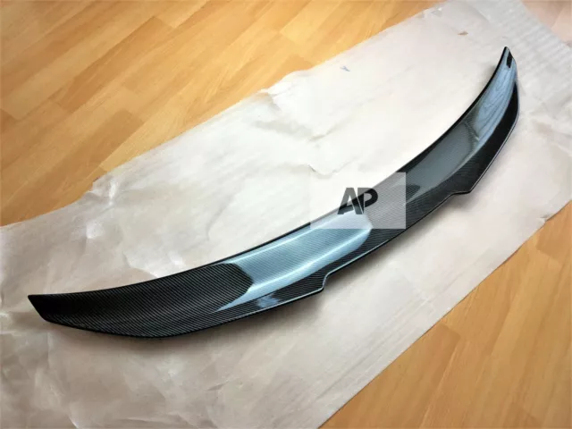 BMW 3 Series M3 G20 G80 Carbon Fibre Rear High Kick PSM Ducktail Boot Spoiler