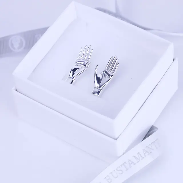 Sergio Bustamante Little Hand Earrings