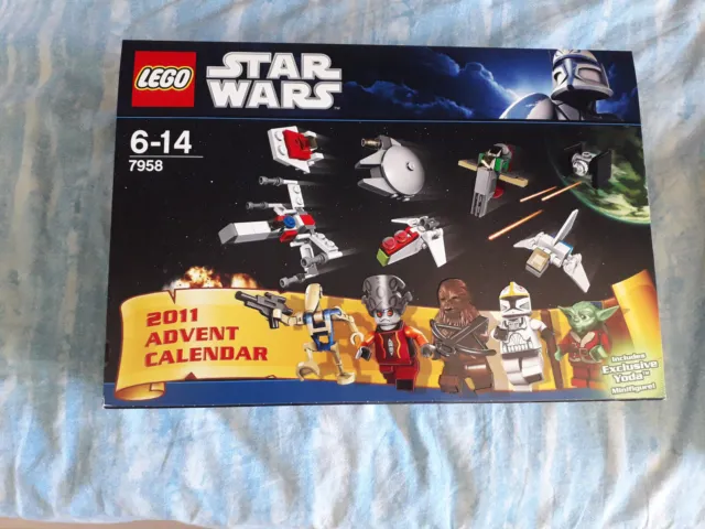 NATALE Lego Star Wars Calendario Avvento 2011 7958 nuovo sigillato