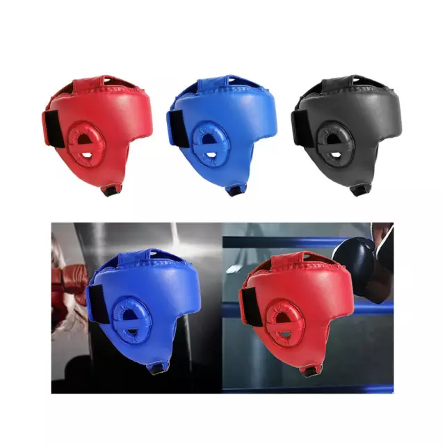 Boxing Headgear Full Face Protection Guard Ventilated Full Coverage Training