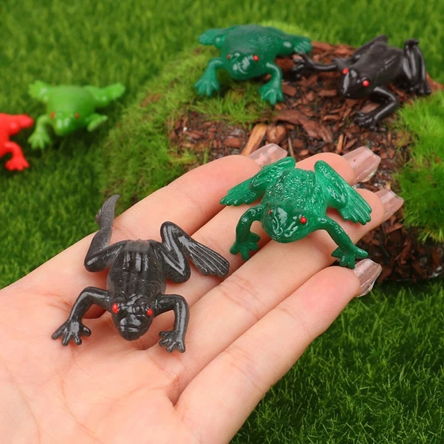 Toy Frogs Model Toy Squeeze Frog Squeeze Frog Toys Spoof Simulation Frog Model