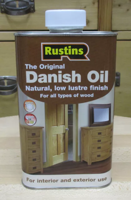 Original Danish Oil von Rustins seidenglänzend - 1 Liter dänisches öl tungöl oel