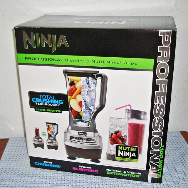 Ninja Professional Blender With Single Serve Cups Bl740 FOR SALE