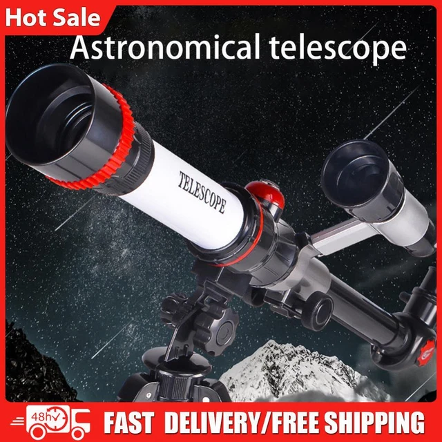 HD High Magnification Professional Astronomical Science Monocular (Red)