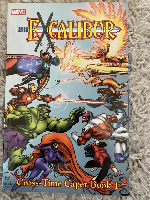 EXCALIBUR CLASSIC Vol 3 Cross Time Caper Book 1 Graphic Novel Marvel TPB tp