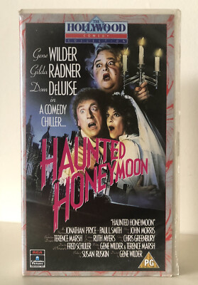 HAUNTED HONEYMOON - 1986 RCA VHS Video Tape - Gene Wilder Comedy