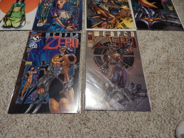 Image Comics Weapon Zero 0,3-6,10,11,14 & Top Cow 08 5