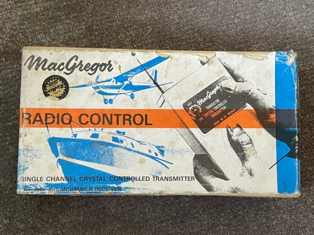 VINTAGE MACGREGOR RC Transmitter 27Mhz R70 Good 2.4ghz Conversion Rare 155.00 PicClick UK
