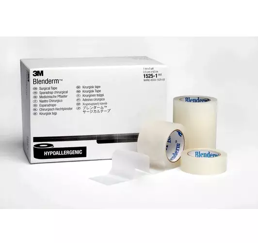 3M Blenderm Tape 1.25cm, 2.5cm, 5cm First Aid Dressings Transparent Hinge Tape