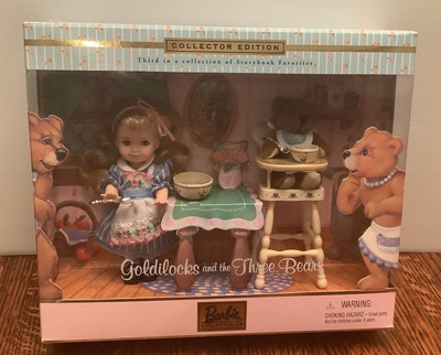 BARBIE COLLECTIBLES COLLECTOR Edition Goldilocks And The Three Bears