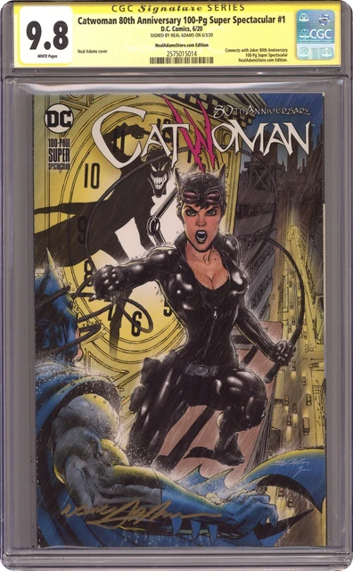 Catwoman 80th Anniversary 100 Page Super Spectacular 1ADAMS CGC 9.8 SS