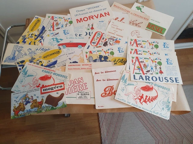 Buvards lot de 29 buvards de collection