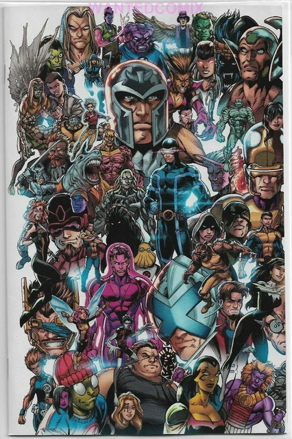 X-Men #1 Bagley Every Mutant Ever Variant Cover Oct 2019 Marvel Comic Book New