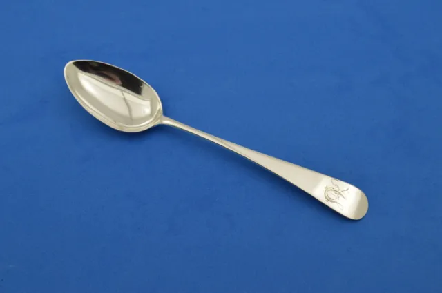 Scottish Provincial Solid silver Tea Spoon. William Hannay . Paisley c1800