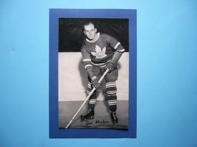 1934/43 Beehive Corn Syrup Group 1 Hockey Photo Gus Marker Sharp+ 34/43 Bee Hive