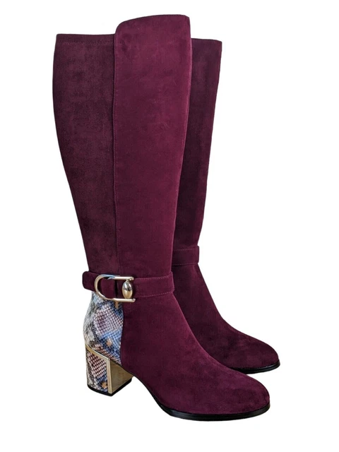 Moda in pelle clearance knee boots
