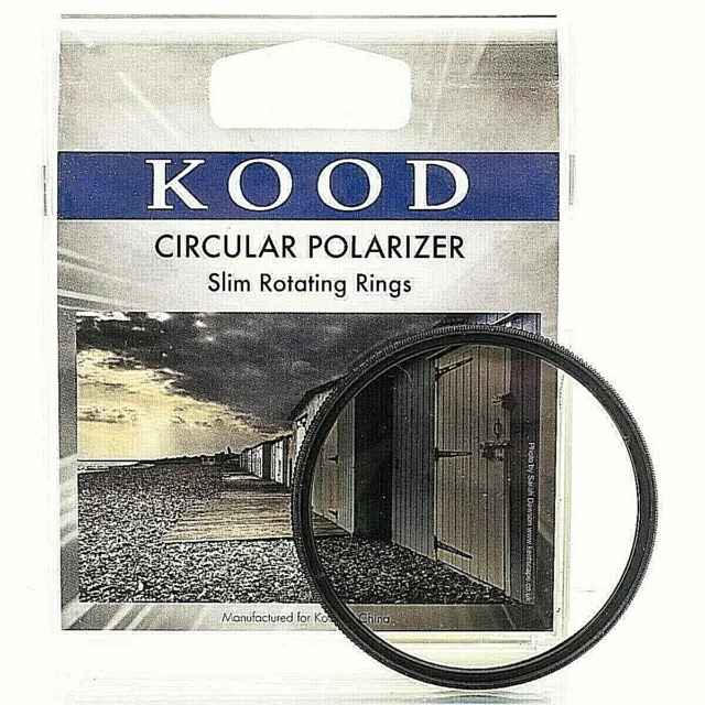 KOOD 67mm CIRCULAR POLARISING POLARISER FILTER CPL Pro Slim Frame (UK Stock)