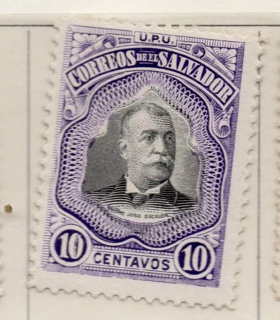 El Salvador 1906 Early Issue Fine Mint Hinged 10c. 111258